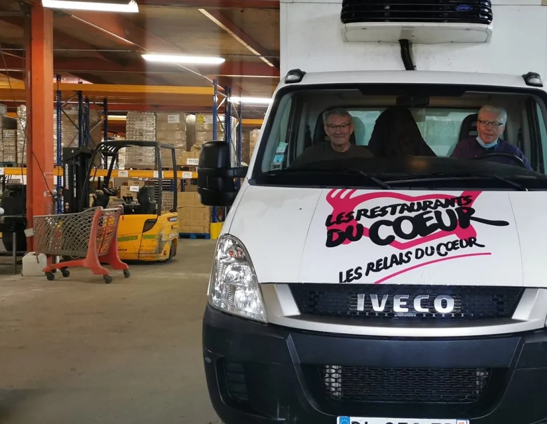 La collecte des Restos du Coeur, dans l'Orne